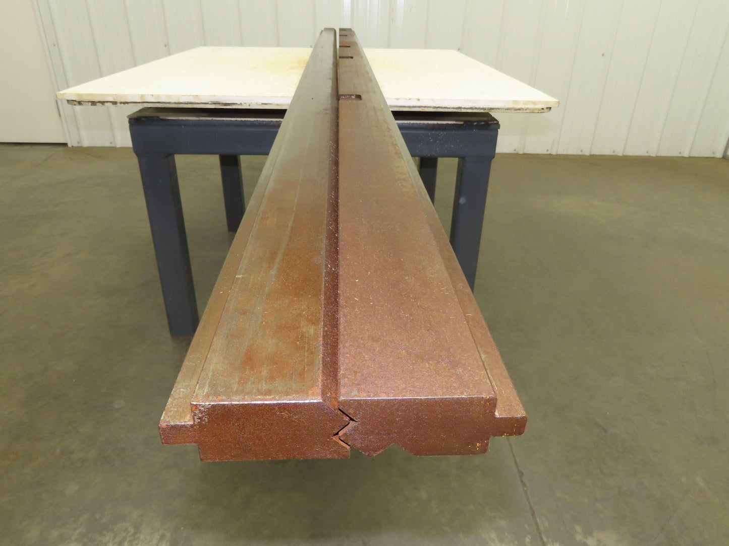 Press Brake Punch Die Set 120" Long 90° Offset Z Bend 9/16" W 5/16" D 1/2" Tang