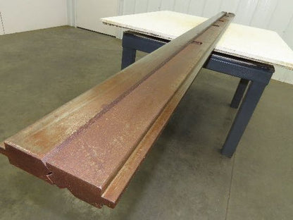 Press Brake Punch Die Set 120" Long 90° Offset Z Bend 9/16" W 5/16" D 1/2" Tang