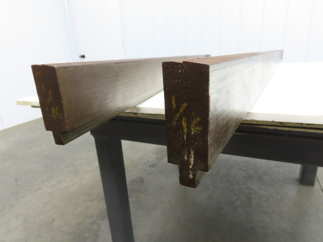 Press Brake Punch Die Set 72-13/16" Long 80° Offset Z Bend 1/16" Deep
