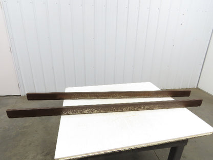 Press Brake Punch Die Set 72-13/16" Long 80° Offset Z Bend 1/16" Deep