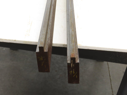 Press Brake Punch Die Set 72-13/16" Long 80° Offset Z Bend 1/16" Deep