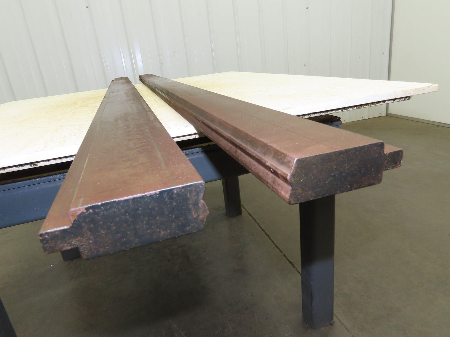 Press Brake Die Offset Z Bend 72-11/16" Long 130° V 7/16" W 3/32" D 1/2" Tang