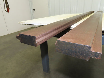 Press Brake Die Offset Z Bend 72-11/16" Long 130° V 7/16" W 3/32" D 1/2" Tang