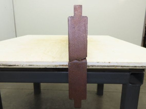 Press Brake Die Offset Z Bend 72-11/16" Long 130° V 7/16" W 3/32" D 1/2" Tang