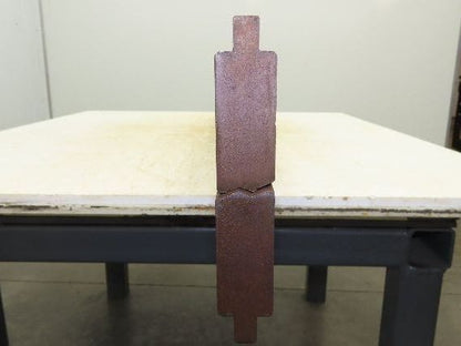 Press Brake Die Offset Z Bend 72-11/16" Long 130° V 7/16" W 3/32" D 1/2" Tang