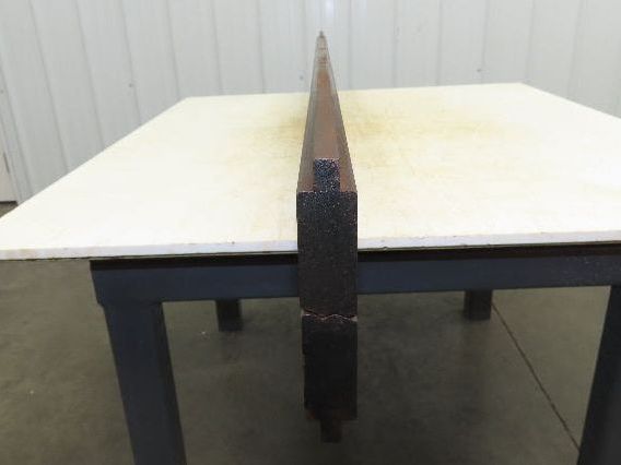 Press Brake Die Offset Z Bend 72-11/16" Long 130° V 7/16" W 3/32" D 1/2" Tang