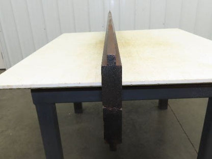 Press Brake Die Offset Z Bend 72-11/16" Long 130° V 7/16" W 3/32" D 1/2" Tang