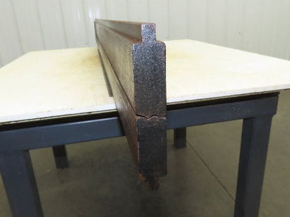 Press Brake Die Offset Z Bend 72-11/16" Long 130° V 7/16" W 3/32" D 1/2" Tang