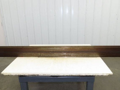 Press Brake Die Offset Z Bend 72-11/16" Long 130° V 7/16" W 3/32" D 1/2" Tang