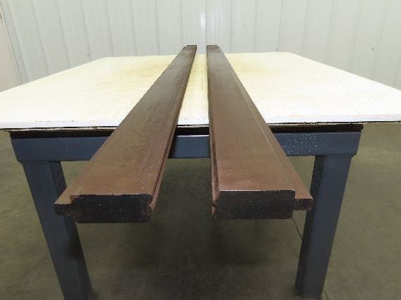 Press Brake Die Offset Z Bend 72-11/16" Long 130° V 7/16" W 3/32" D 1/2" Tang