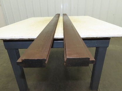 Press Brake Die Offset Z Bend 72-11/16" Long 130° V 7/16" W 3/32" D 1/2" Tang