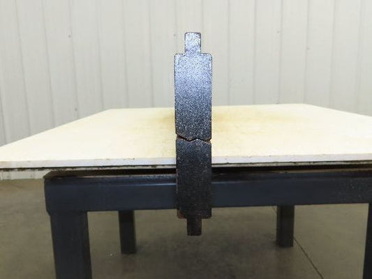 Press Brake Die Offset Z Bend 72-11/16" Long 130° V 7/16" W 3/32" D 1/2" Tang