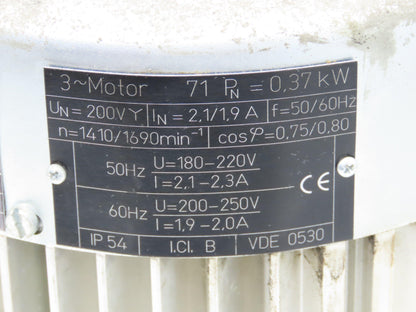 Hawe HK24/1-H0.46 Hydraulic Pump Power Pack Unit 5L Tank .5L/Min 220V 3PH