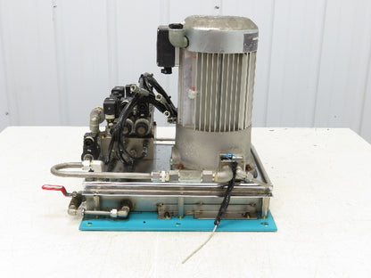 Hawe HK24/1-H0.46 Hydraulic Pump Power Pack Unit 5L Tank .5L/Min 220V 3PH
