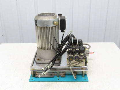 Hawe HK24/1-H0.46 Hydraulic Pump Power Pack Unit 5L Tank .5L/Min 220V 3PH