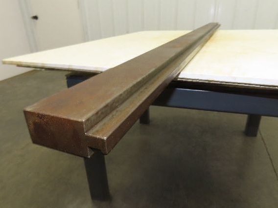 Press Brake Die Blank 73" Long 1/2" Safety Tang 2-3/4" H 1-15/32" W