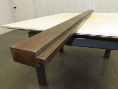 Press Brake Die Blank 73" Long 1/2" Safety Tang 2-3/4" H 1-15/32" W