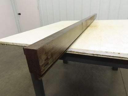 Press Brake Die Blank 73" Long 1/2" Safety Tang 2-3/4" H 1-15/32" W