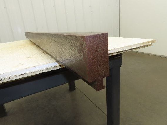 Press Brake Die Blank 73" Long 1/2" Safety Tang 2-3/4" H 1-15/32" W