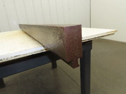Press Brake Die Blank 73" Long 1/2" Safety Tang 2-3/4" H 1-15/32" W