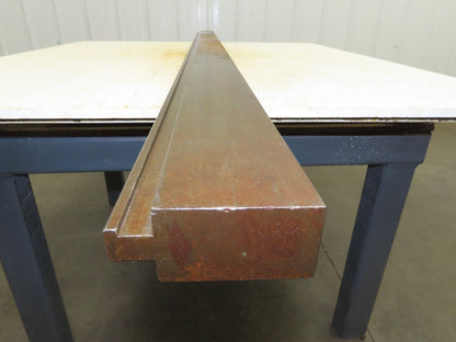 Press Brake Die Blank 73" Long 1/2" Safety Tang 2-3/4" H 1-15/32" W
