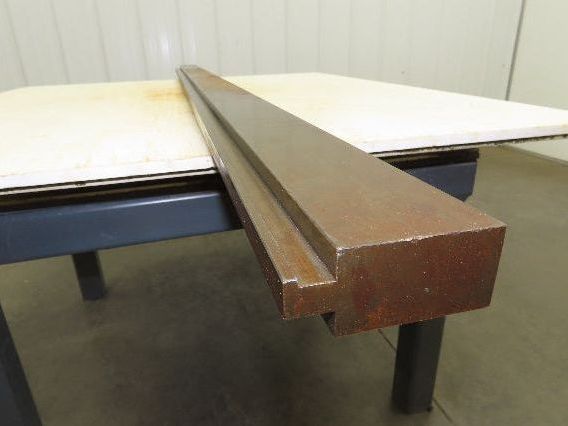 Press Brake Die Blank 73" Long 1/2" Safety Tang 2-3/4" H 1-15/32" W