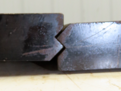 Press Brake Punch Die Set 48" Long 85° Offset Z Bend 7/16" W 7/32" Deep