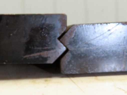 Press Brake Punch Die Set 48" Long 85° Offset Z Bend 7/16" W 7/32" Deep