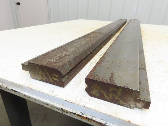 Press Brake Punch Die Set 48" Long 85° Offset Z Bend 7/16" W 7/32" Deep