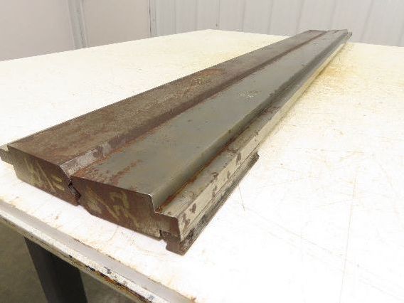 Press Brake Punch Die Set 48" Long 85° Offset Z Bend 7/16" W 7/32" Deep