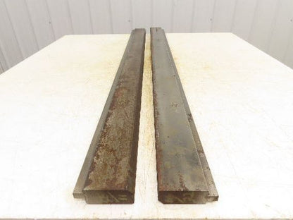 Press Brake Punch Die Set 48" Long 85° Offset Z Bend 7/16" W 7/32" Deep