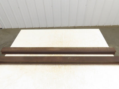 Press Brake Punch Die Set 50-13/16" Long 90° Offset Z Bend 7/8" W 1/2" D