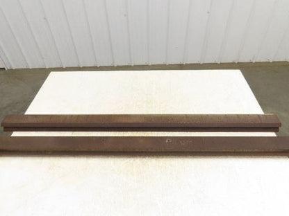 Press Brake Punch Die Set 50-13/16" Long 90° Offset Z Bend 7/8" W 1/2" D
