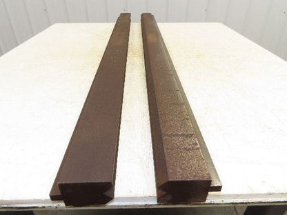Press Brake Punch Die Set 50-13/16" Long 90° Offset Z Bend 7/8" W 1/2" D