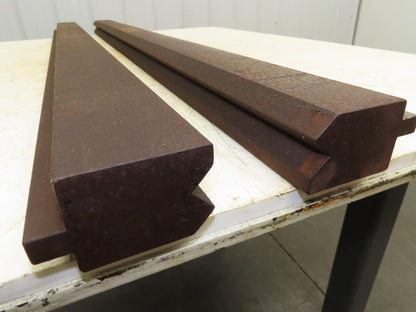 Press Brake Punch Die Set 50-13/16" Long 90° Offset Z Bend 7/8" W 1/2" D