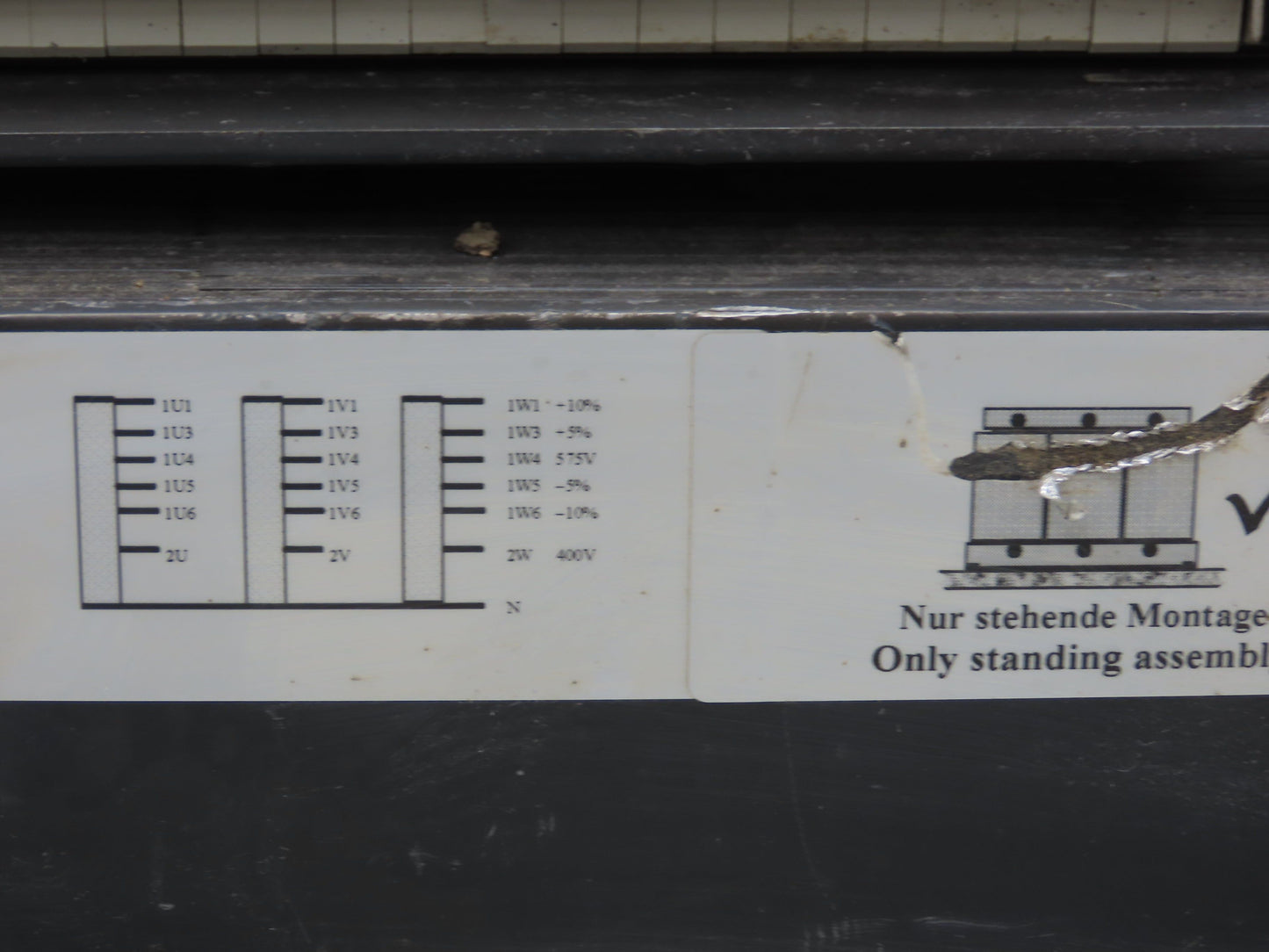 EMB Wittlich MKDsp30 3-Phase Auto Transformer 70 KVA 575V - 400/230V 3PH
