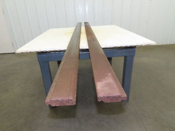 Press Brake Punch Die Set 97" Long 90° Offset Z Bend 3/8" W 3/16" D