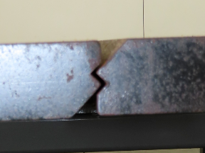 Press Brake Punch Die Set 96-1/2" Long 90° Offset Z Bend 5/16" W 5/32" D