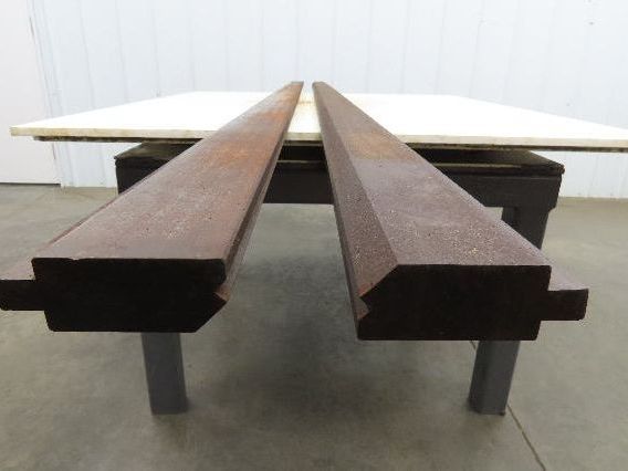 Press Brake Punch Die Set 96-1/2" Long 90° Offset Z Bend 5/16" W 5/32" D