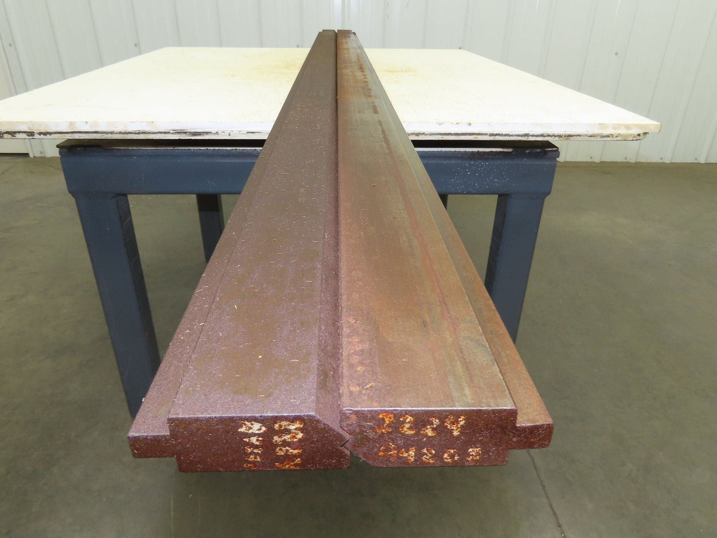 Press Brake Punch Die Set 96-1/2" Long 90° Offset Z Bend 5/16" W 5/32" D