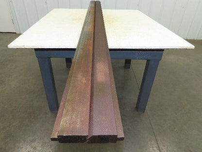 Press Brake Punch Die Set 96-1/2" Long 90° Offset Z Bend 5/16" W 5/32" D
