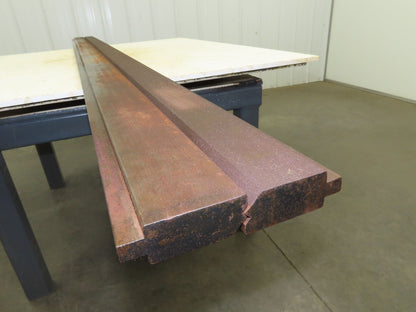 Press Brake Punch Die Set 96-1/2" Long 90° Offset Z Bend 5/16" W 5/32" D