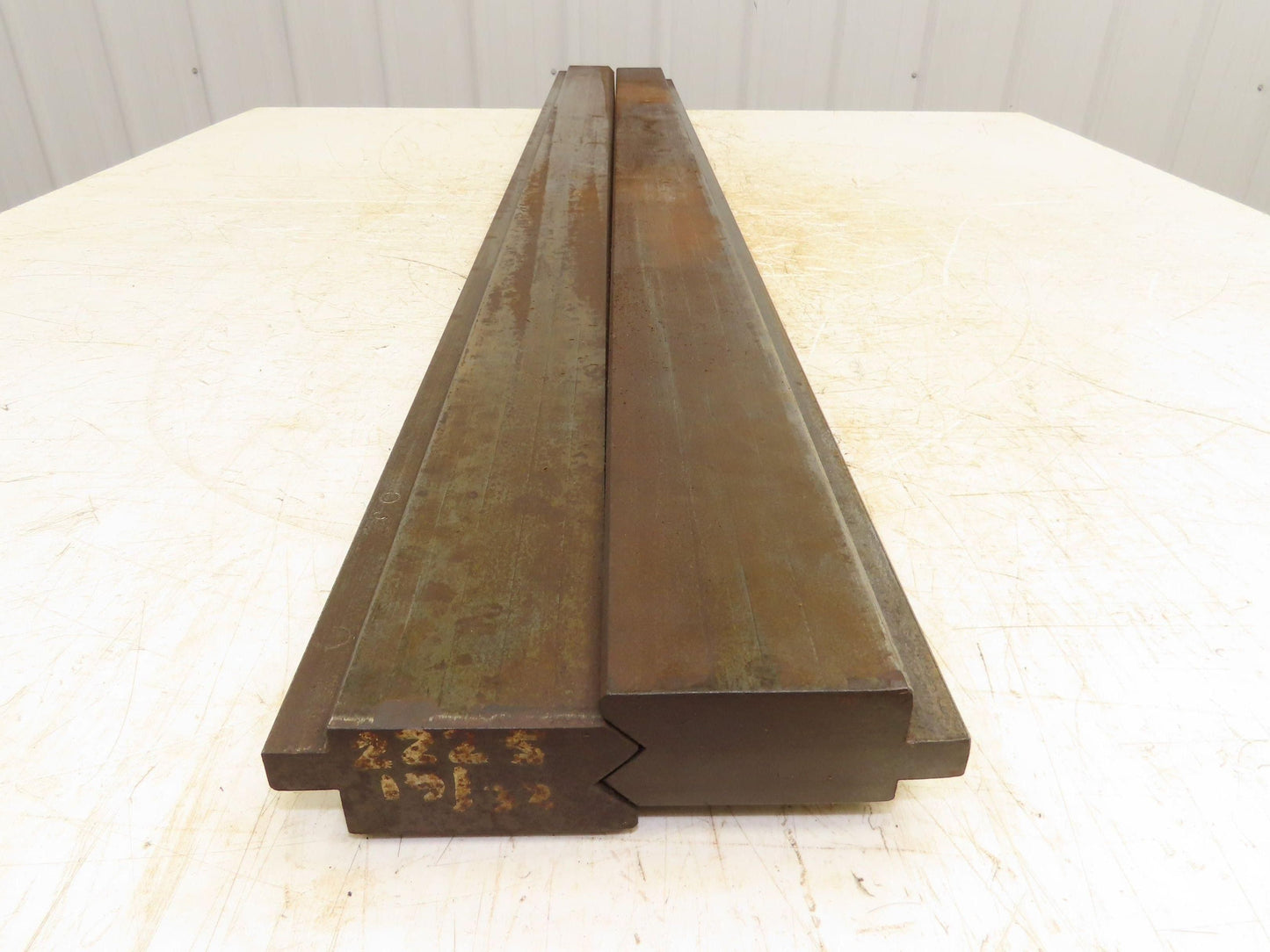 Press Brake Punch Die Set 54-1/2" Long 90° Offset Z Bend 3/4" W 3/8" D