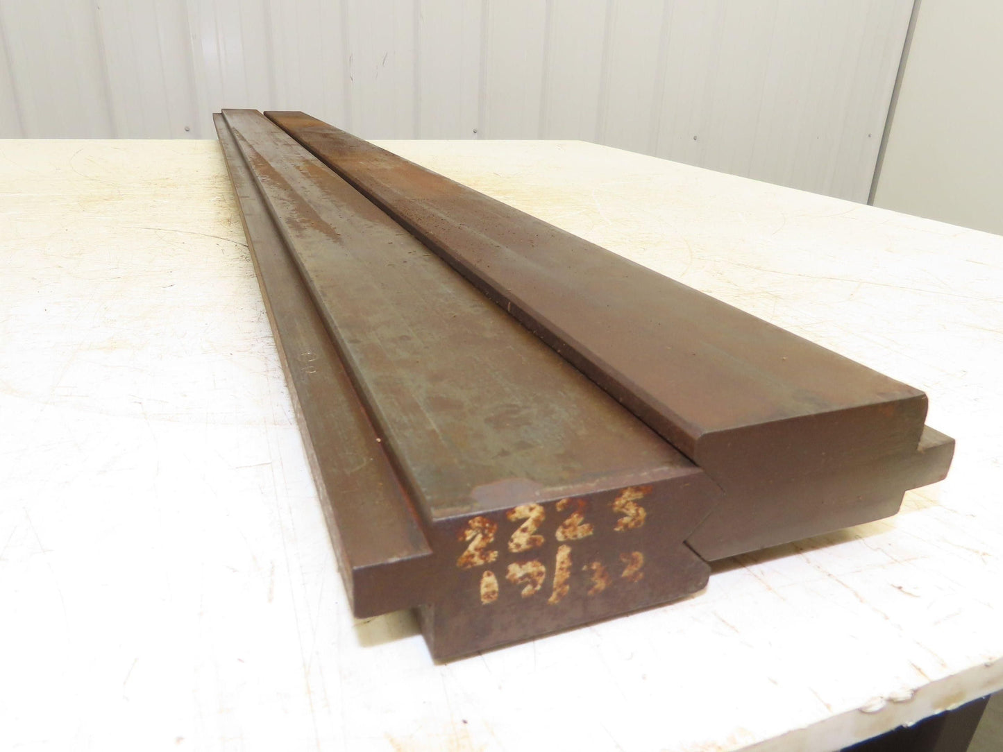Press Brake Punch Die Set 54-1/2" Long 90° Offset Z Bend 3/4" W 3/8" D