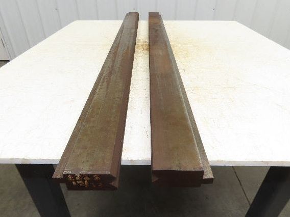 Press Brake Punch Die Set 54-1/2" Long 90° Offset Z Bend 3/4" W 3/8" D
