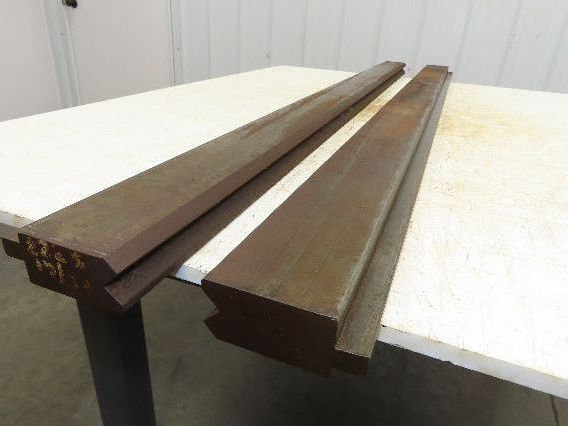 Press Brake Punch Die Set 54-1/2" Long 90° Offset Z Bend 3/4" W 3/8" D