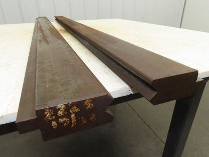 Press Brake Punch Die Set 54-1/2" Long 90° Offset Z Bend 3/4" W 3/8" D