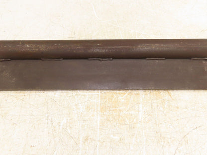 Press Brake Punch Die 24" Long 2-1/2" Round Stock Rod 1/2" Tang 6" H