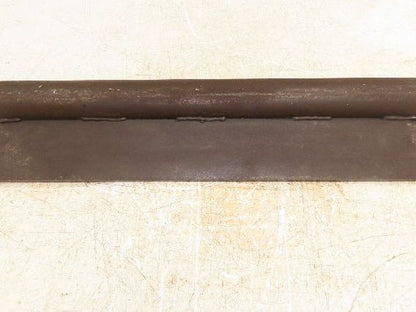 Press Brake Punch Die 24" Long 2-1/2" Round Stock Rod 1/2" Tang 6" H
