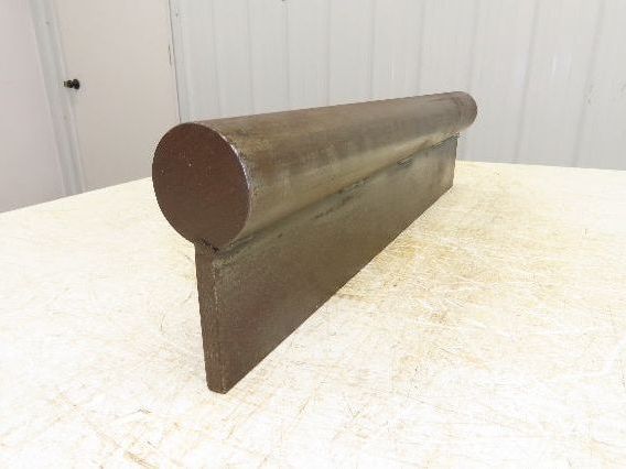 Press Brake Punch Die 24" Long 2-1/2" Round Stock Rod 1/2" Tang 6" H
